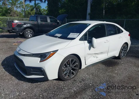 2020 Toyota Corolla Se from USA, damaged, VIN JTDS4RCE5LJ024401